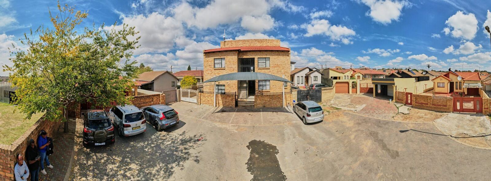 Aerial view of Ebony Heights Estate