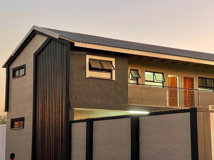 Double-storey units at LifeEstate Mqantsa at sunset