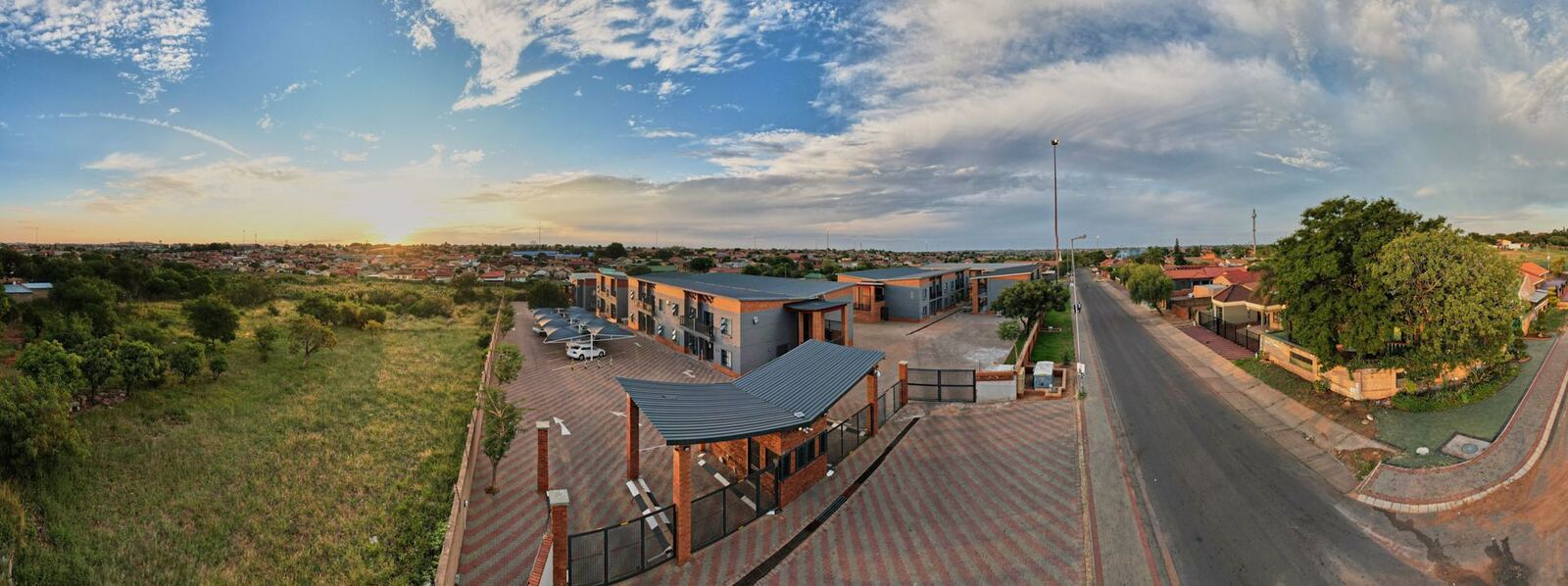 Aerial view of Student Villa in Soshanguve BB